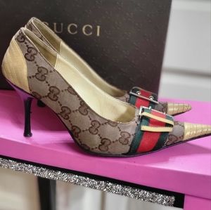 Vintage Gucci Heels 7.5
